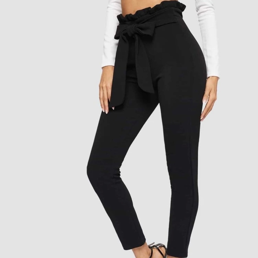 Paperbag waisted pants